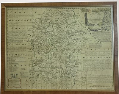 Lot 460 - EMMANUEL BOWEN (1694-1767); an Improved Map of...