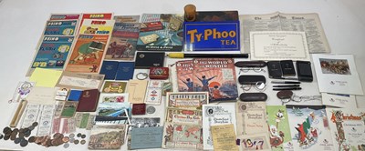 Lot 38 - A quantity of collectors' items comprising...