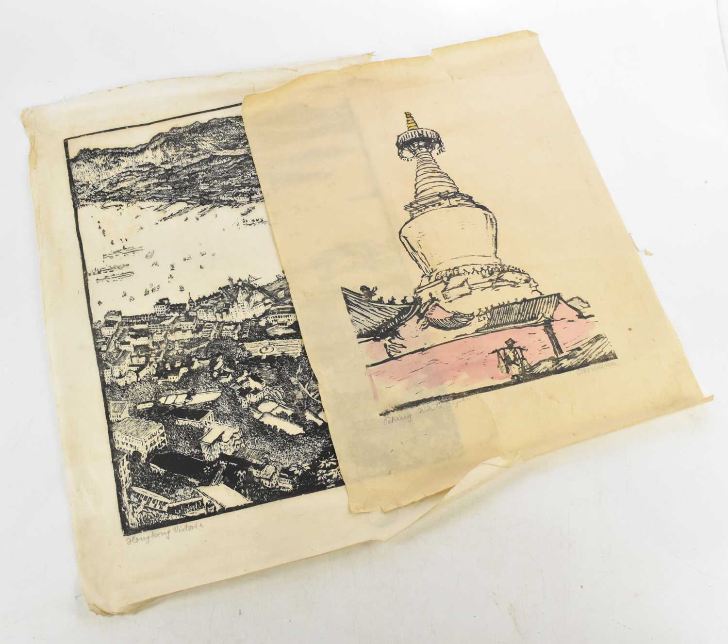 Lot 48 - EMMA BORMANN (Austrian, 1887-1974); two pencil...