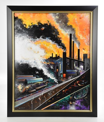 Lot 144 - DAVID WILDE (1913-1978): acrylic on board,...