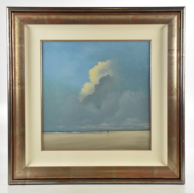 Lot 176 - LAWRENCE COULSON; oil on canvas, 'Changing...