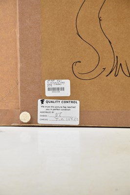 Lot 23 - TODD WHITE (American); hand embellished canvas,...