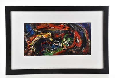 Lot 116 - DAVID WILDE (1913-1978); acrylic on board,...