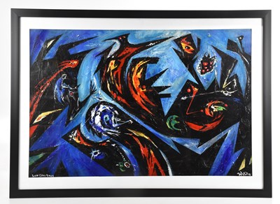 Lot 134 - DAVID WILDE (1913-1978); acrylic on board,...