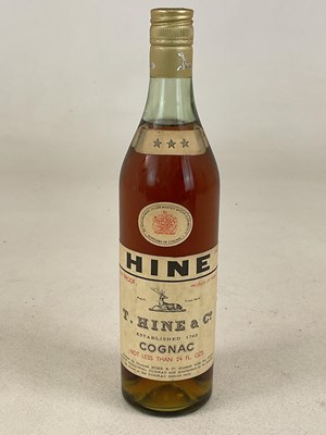 Lot 511 - COGNAC; a bottle of vintage T Hine & Co Cognac,...