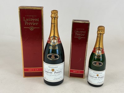 Lot 506 - CHAMPAGNE; two bottles of Laurent Perrier...