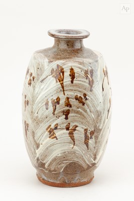 Lot 277 - JIM MALONE (born 1946); a stoneware bottle...