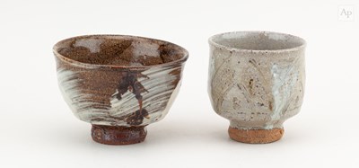 Lot 280 - JIM MALONE (born 1946); a stoneware chawan...