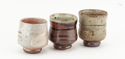 Lot 499 - PHIL ROGERS (1951-2020); a trio of stoneware...