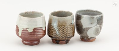 Lot 503 - PHIL ROGERS (1951-2020); a trio of stoneware...