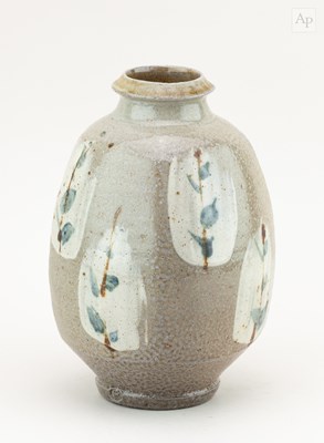 Lot 489 - PHIL ROGERS (1951-2020); a salt glazed bottle...