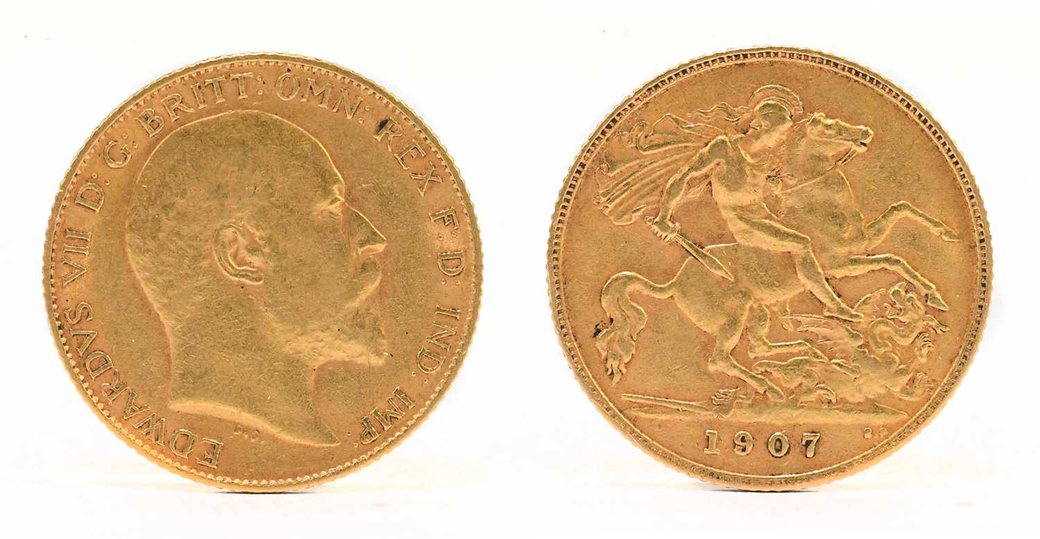 Lot 1879 - An Edward VII half sovereign, 1907.