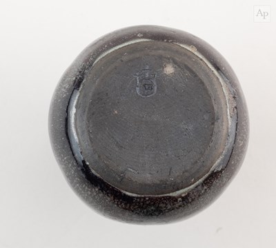 Lot 736 - Pantasaph Pottery; a miniature raku bottle,...