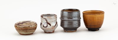 Lot 490 - PHIL ROGERS (1951-2020); a salt glazed yunomi,...