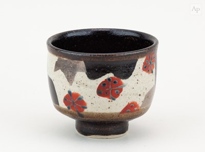 Lot 310 - JOHN MALTBY (1936-2020); a stoneware chawan...