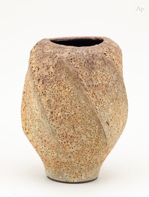 Lot 96 - CHRIS CARTER (born 1945); a faceted stoneware...