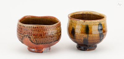 Lot 236 - GUILLERMO CUELLAR (born 1951); a stoneware cup...