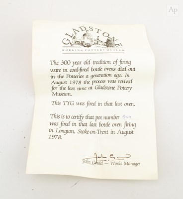 Lot 735 - Gladstone Pottery Museum; a limited edition...