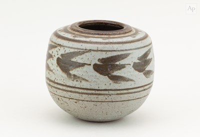 Lot 244 - HELEN PINCOMBE (1908-2004); a stoneware jar...