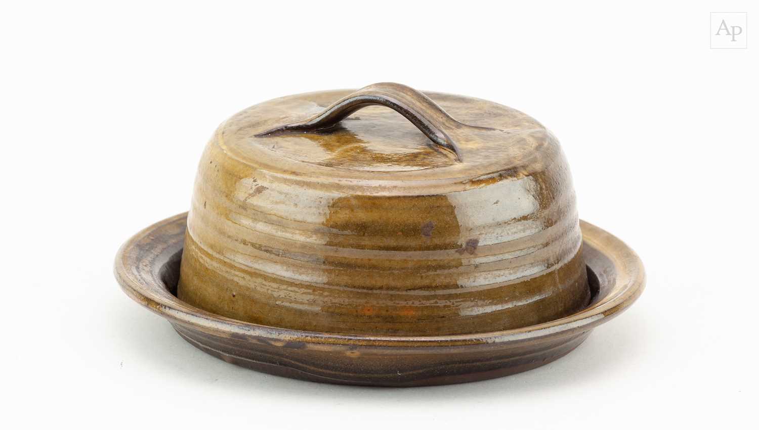 Lot 112 - CLIVE BOWEN (born 1943); a slipware cheese