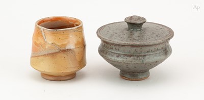 Lot 403 - MICKI SCHLOESSINGK (born 1949); a salt glazed...