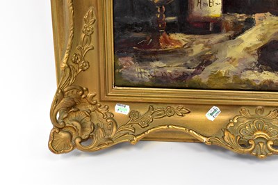 Lot 616 - WILLI HOLTMANN (1908-1984); oil on canvas,...