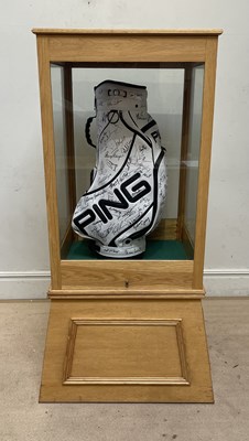 Lot 43 - An autographed 1998 Open Championship golf bag,...