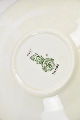 Lot 1663 - ROYAL DOULTON; an Art Deco part tea service in...
