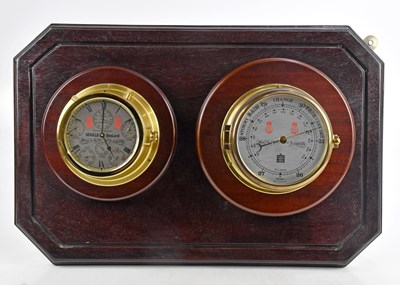 Lot 286 - SEWILLS SEALORD; a modern ship's style clock...