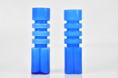 Lot 291 - PER OLOF STROM FOR ALSTERFORS; two blue art...