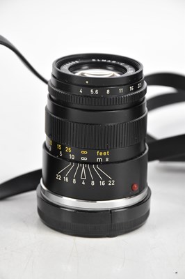 Lot 1576 - LEICA; a model CL camera, no. 1300934, fitted...