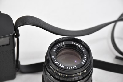 Lot 1576 - LEICA; a model CL camera, no. 1300934, fitted...