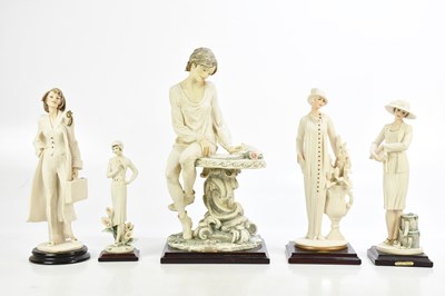 Lot 591 - GIUSEPPE ARMANI; a collection of five figures...