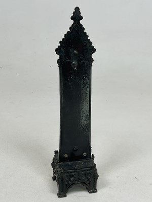 Lot 42 - A 19th century Gothic inspired brass...