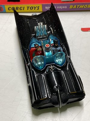 Lot 105 - CORGI; an original Corgi Batmobile contained...