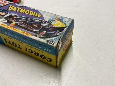 Lot 105 - CORGI; an original Corgi Batmobile contained...