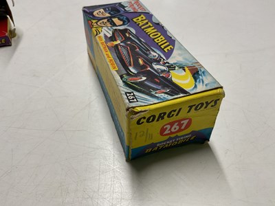 Lot 105 - CORGI; an original Corgi Batmobile contained...