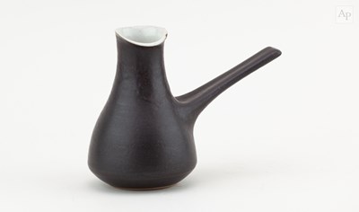 Lot 370 - LUCIE RIE (1902-1995); a stoneware milk jug...