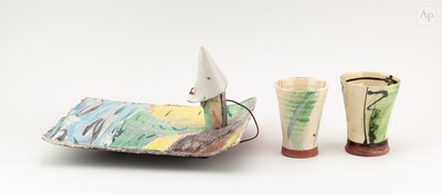Lot 606 - SALLY SHRIMPTON (born 1947); a rectangular...