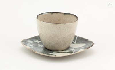 Lot 332 - KAORI TATEBAYASHI (born 1972); a stoneware cup...