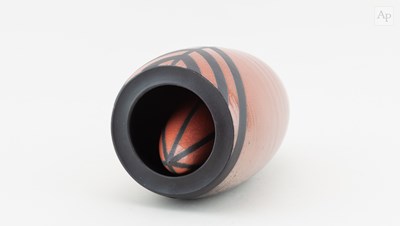 Lot 197 - ERIC MOSS (born 1959); a large raku squid...