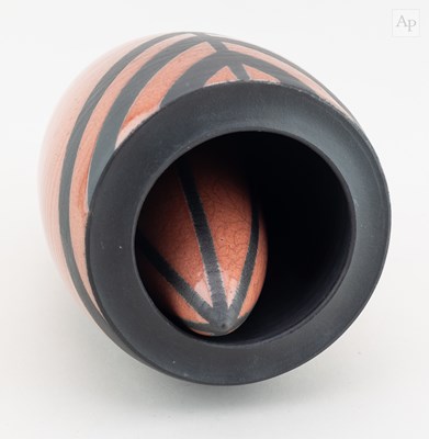 Lot 197 - ERIC MOSS (born 1959); a large raku squid...