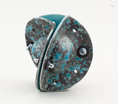 Lot 211 - ERIC MOSS (born 1959); a small raku...