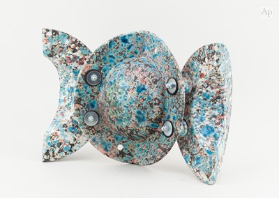 Lot 200 - ERIC MOSS (born 1959); a raku 'ceramicano'...