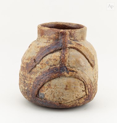 Lot 81 - CHARLES BOUND (born 1939); a wood fired...