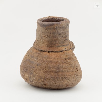 Lot 66 - CHARLES BOUND (born 1939); a lugged wood fired...