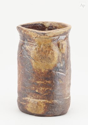 Lot 71 - CHARLES BOUND (born 1939); a lugged wood fired...