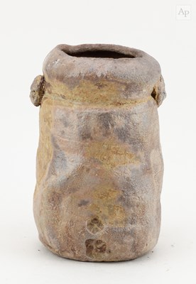 Lot 73 - CHARLES BOUND (born 1939); a lugged wood fired...