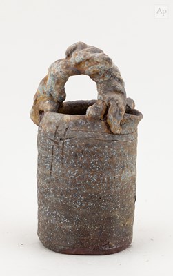 Lot 79 - CHARLES BOUND (born 1939); a wood fired...