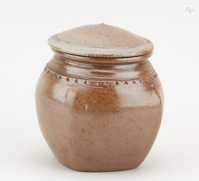 Lot 550 - RICHARD BATTERHAM (1936-2021); a salt glazed...